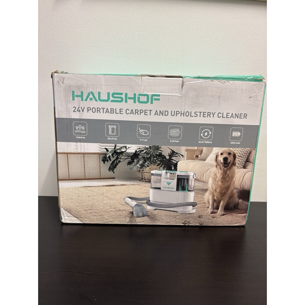 HAUSHOF Portable Carpet Spot Upholstery Cleaner Handheld Deep Cleaner Machine US